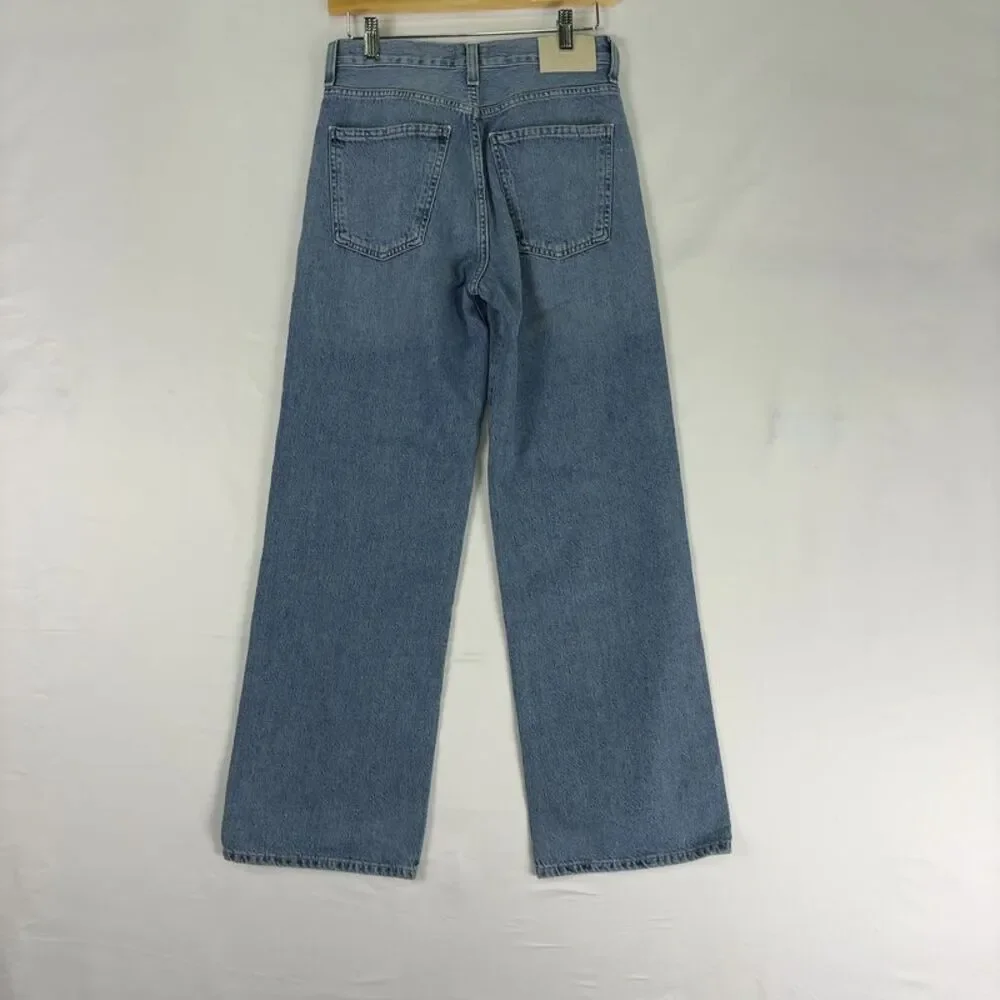 Citizens Of Humanity Annina Light Blue Straight Leg Jeans - Picture 4 of 5